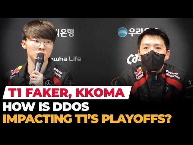 Faker explains how DDOS impacts T1; are things being fixed?