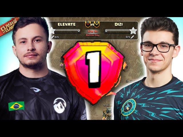 they are BOTH the #1 TEAM in the WORLD! CRAZY GRAND FINALS WAR!! Clash of Clans