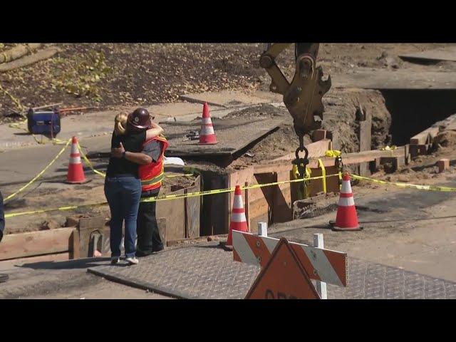 Construction worker killed after being trapped in open trench