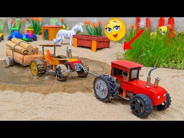 Tractor mini petrol pump science project #diy #tractor