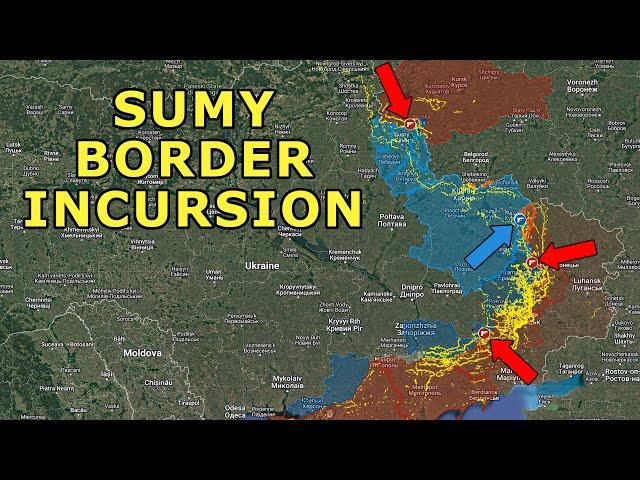 RUAF Capture Parts of Sumy Border Town | AFU Clear Area North of Kupyansk