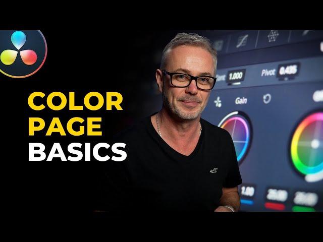 NEW to DaVinci Resolve?  Color Grading - Tutorial