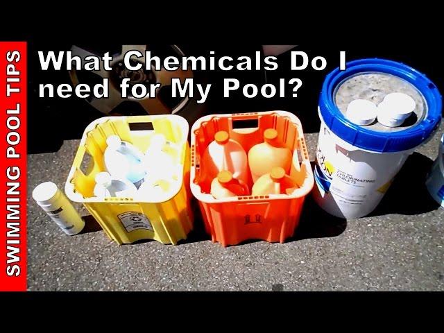 What Chemicals do I Need for My Pool?  Basic Overview