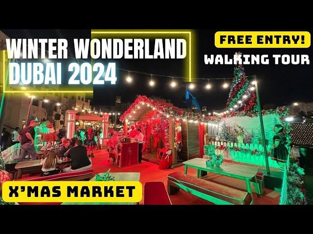 Christmas market in Dubai | Winter wonderland | Christmas market | Best Christmas market Dubai