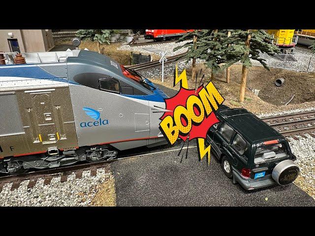 Trains Hitting Cars