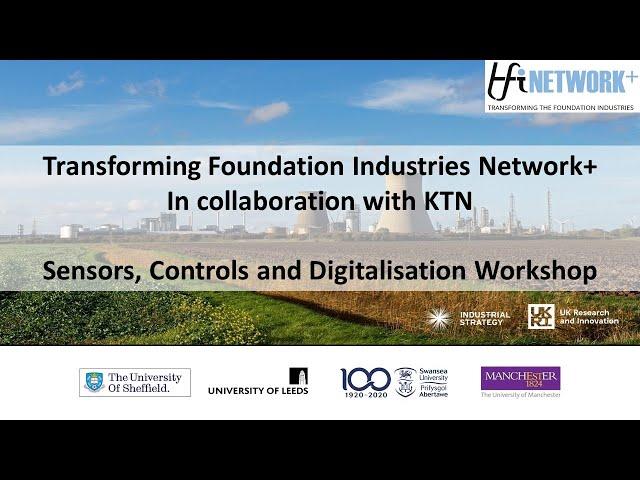Sensors, Controls and Digitalisation - TFI Network+ in collaboration with KTN