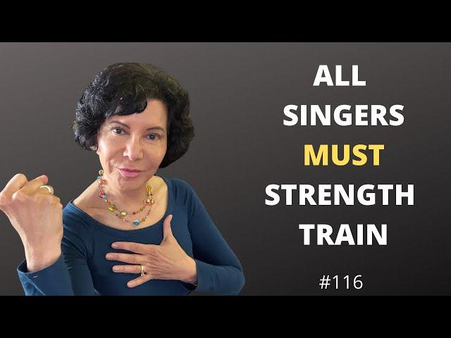 How To Build Vocal Strength - ALL SINGERS NEED TO STRENGTH TRAIN!