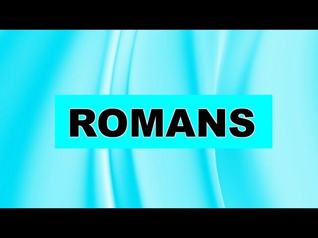 Romans (The Book of Romans Visual Bible) CEV | Bible Movie