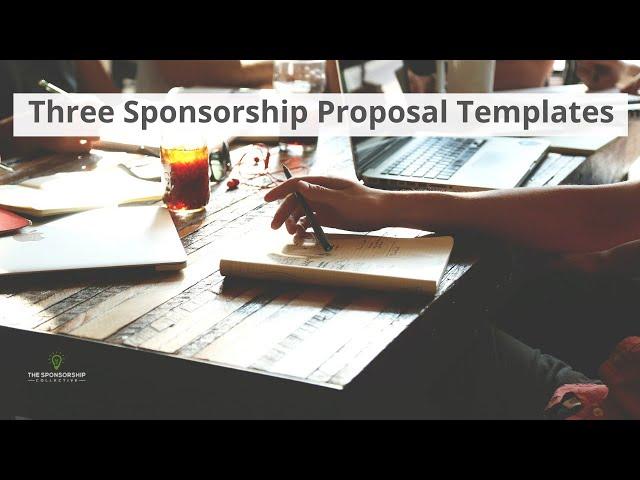 Three Sponsorship Proposal Templates