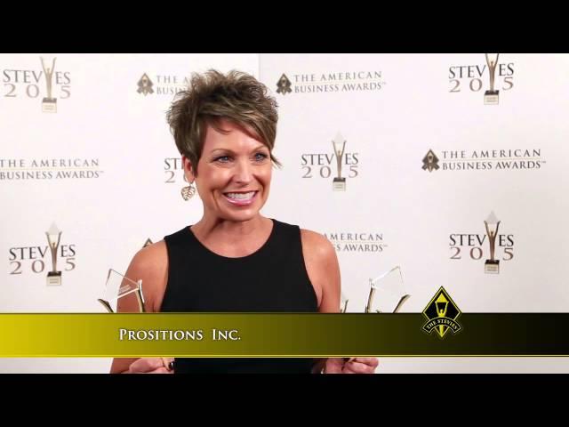 Prositions  Inc.  wins Stevie Award in 2015 American Business Awards