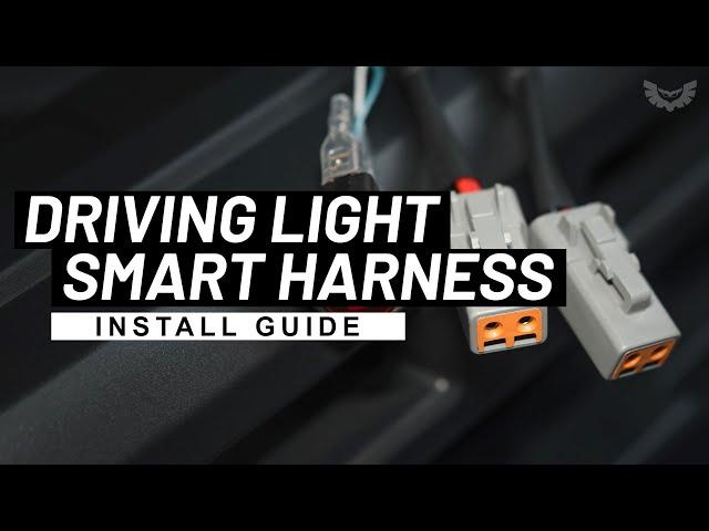 How to wire LED light Bar or Driving Lights to High Beam STEDI Smart Harness