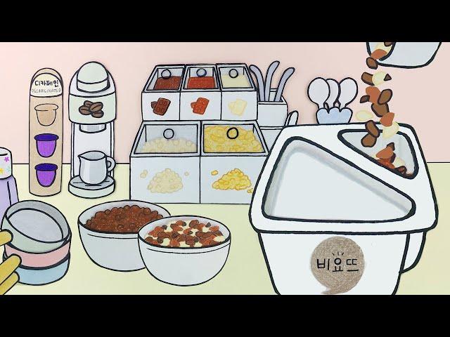 Making sweet and crispy viyott yogurt stop motion :: selfacoustic