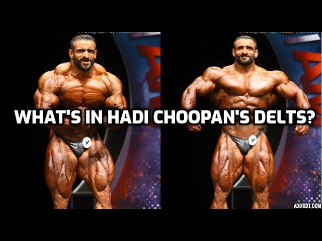 Kamal El Gargni | What’s in Hadi Choopan’s delts???