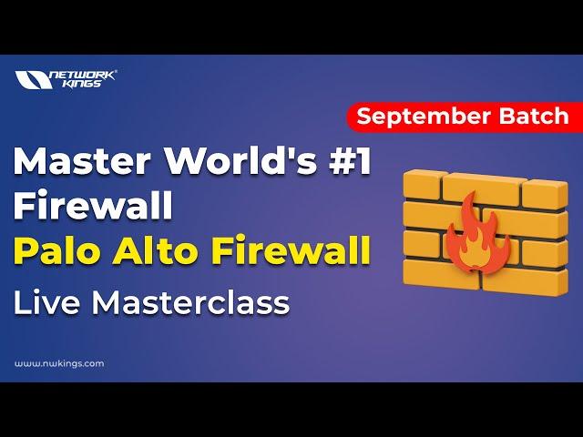 Palo Alto Firewall Masterclass | Learn from Firewall Engineer