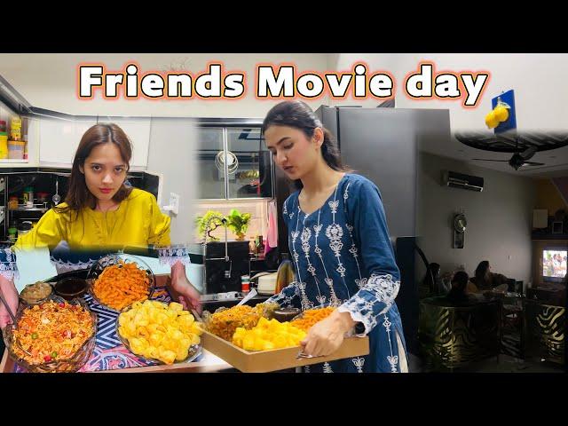 First time bhel puri banai |  sudden friends movie day | Hira Faisal