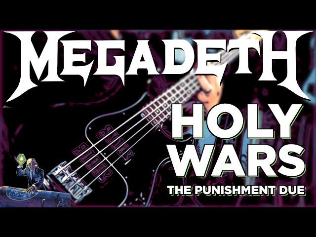 [BASS COVER] Megadeth - Holy Wars