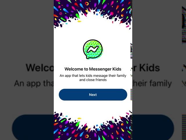 How to sign up for MESSENGER KIDS app?