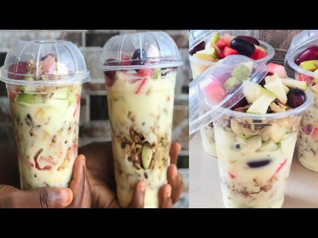 How To Make Fruit Parfait-Quick And Healthy Fruit Yogurt Parfait Foe Breakfast