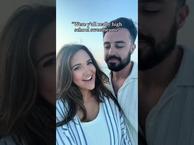 “Were yall really high school sweet hearts?” #marriage #hunteranddevin #highschoolsweetheart #couple