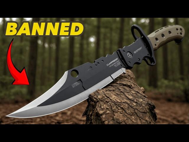 Top 10 Most Dangerous & Deadly Knives In The WORLD! COLD STEEL!