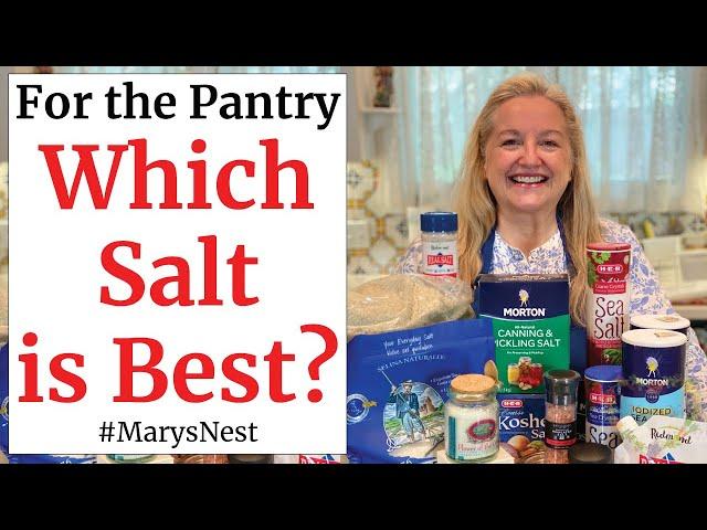 Essential Salts for Your Prepper Pantry with the Least Amount of Microplastics