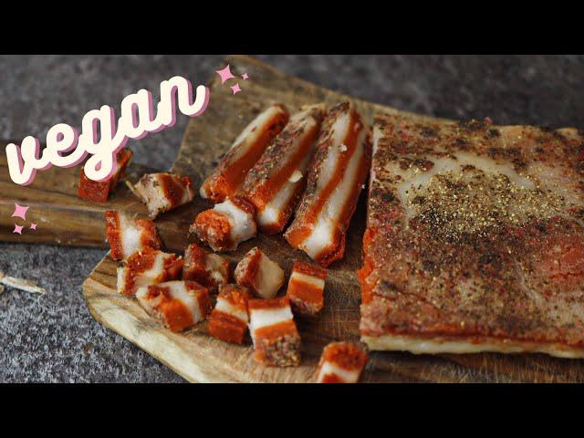 PANCETTA & BACON VEGAN semplice veloce e BUONISSIMA