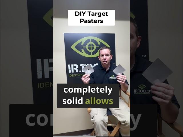 DIY THERMAL TARGET PASTERS! #irtools #tacticaltools #diy #targetshooting #targets #thermal