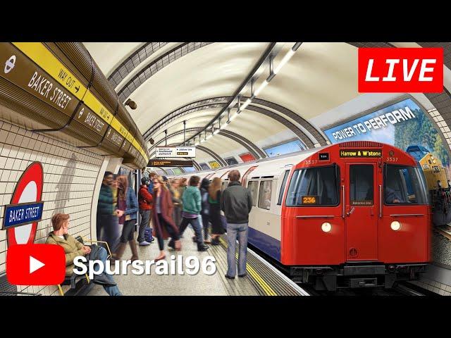 Train Sim World 3 PS5 LIVE: London Underground Bakerloo Line ! 