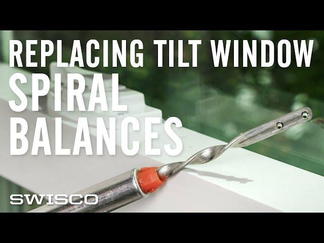 How To Replace a Spiral Balance In a Tilt Window