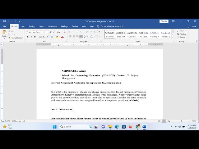 make my assignments and projects.com #9958067504 #nmims #IT_project_management_2023 assignments
