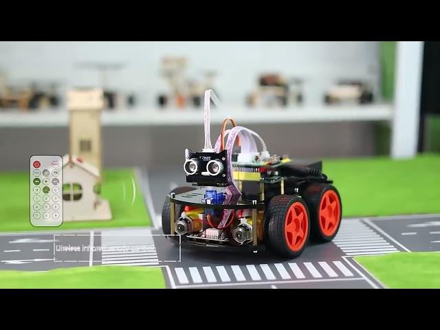 Smart Robot Car Kit Arduino UNO Programmable IDE with Programming Code For Kids