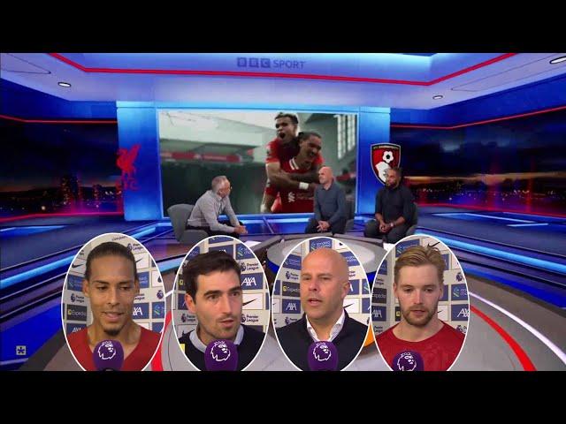 MOTD Liverpool vs Bournemouth 3-0 Liverpool Top on the Table  | Arne Slot & Andoni Iraola Interview