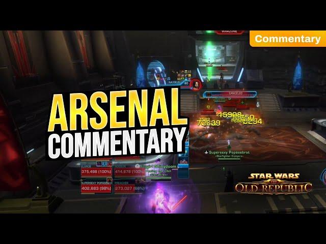 An Arsenal Mercenary Commentary | Odessen | Patch 7.4 | SWTOR PVP Gameplay 2024