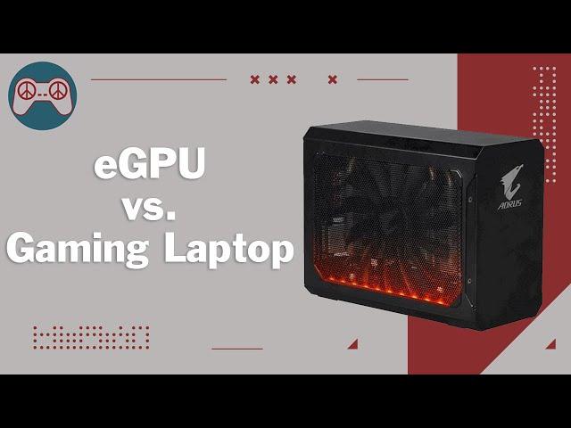 I tested a Gigabyte RX580 eGPU against a Gaming Laptop - which one wins?