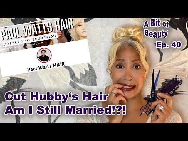 Following Paul Watts Hair | Textured Bob on a Man | Haircut Tutorial | A Bit of Beauty Ep. 40
