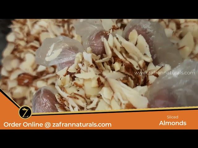 Best Quality Almond Sliced | Zafran Naturals