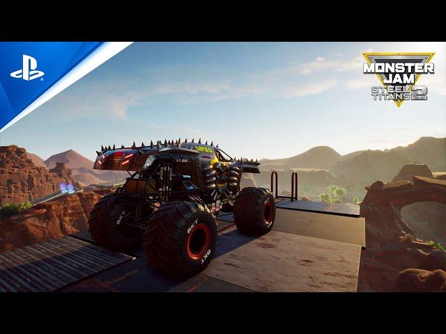 Monster Jam Steel Titans 2 - Release Trailer | PS4