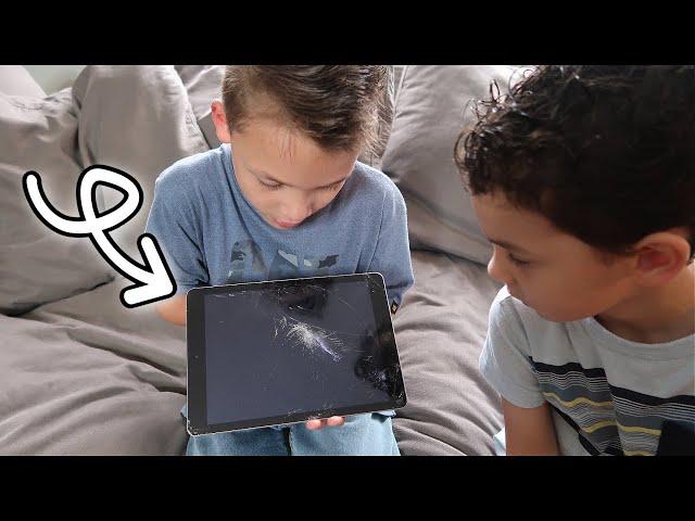 SHATTERED iPAD  | NEW TABLET SURPRiSE + SETTiNG iT UP