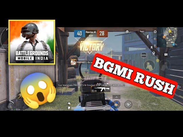 BGMI RUSH GAMEPLAY | RUSH GAMEPLAY | BGMI GAMEPLAY | [PriDart YT]