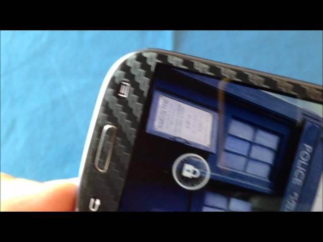 iCarbons skin for the Samsung Galaxy S3 review