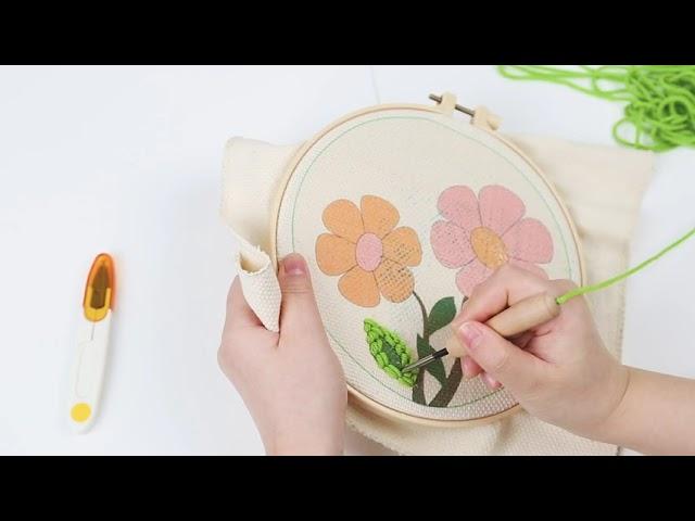 Pllieay Punch Needle Embroidery Starter Kits|Beginners|Easy