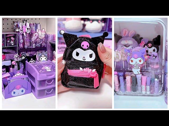 Kuromi Sanrio HaulKuromi cute stuffs Collection,Sanrio Crafts    #cindyasmr