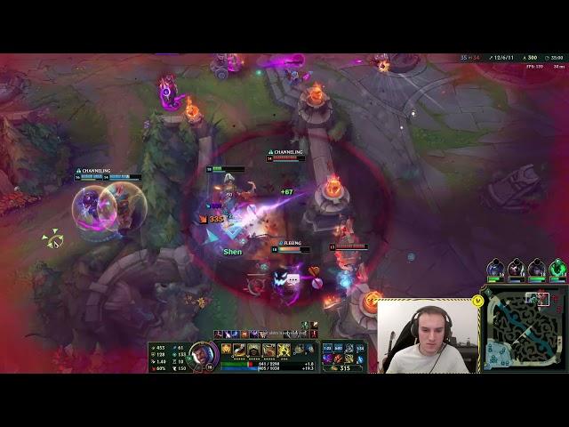 Perkz loosing it against Solarbacca