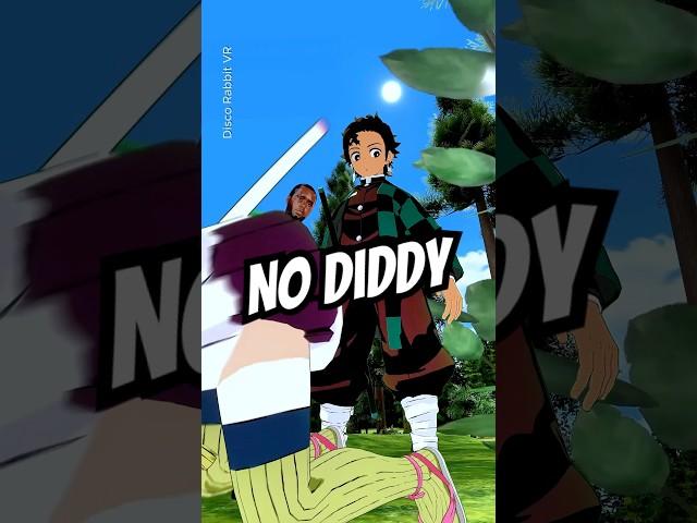 Mitsuri stuck in a bush   #ddemonslayer #demonslayermovie #tanjiro #mitsuri #diddy #vrchat