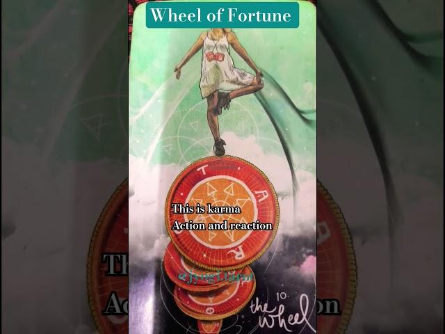 Wheel of Fortune | Relation with Shani dev| God of Destiny| Gods #Judgement #destiny #shorts #tarot