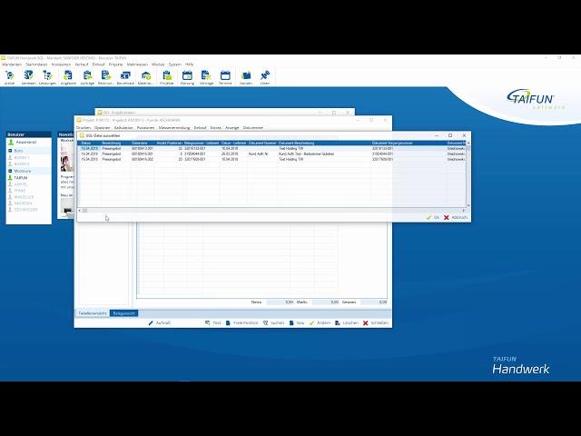 Schnittstellen zum Großhändler mit IDS, OCI und UGL – TAIFUN Handwerkersoftware