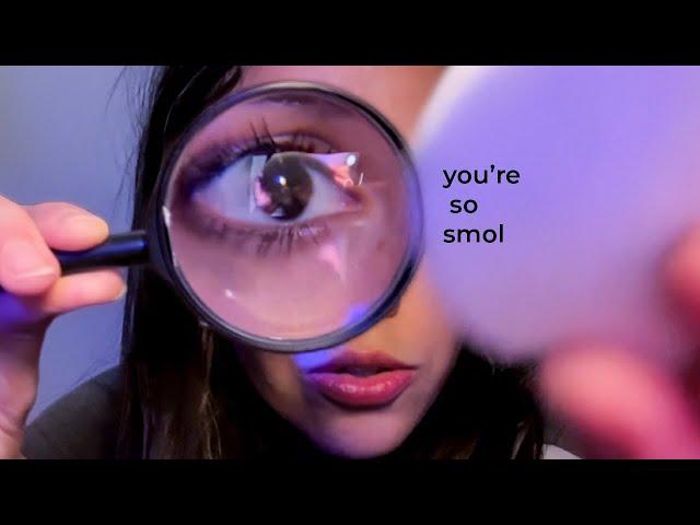 ASMR Doing Your Makeup (you're so tiny)