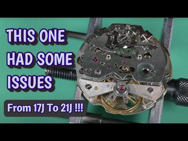 Reviving a Seiko 6139-6005 Pogue - Part 2 - Jewel Work & Assembly!