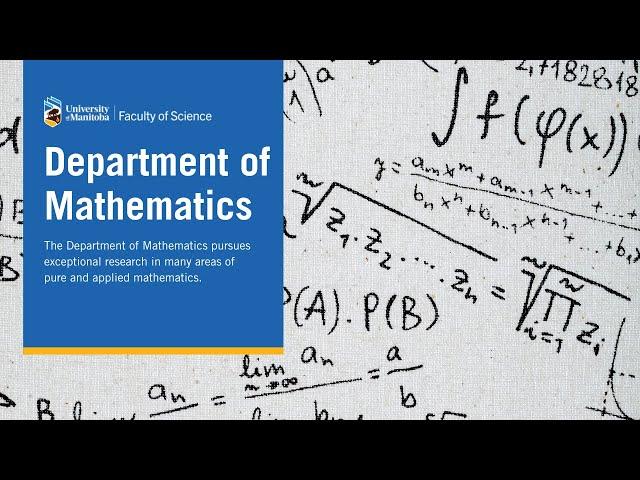 Department of Mathematics | UM Faculty of Science