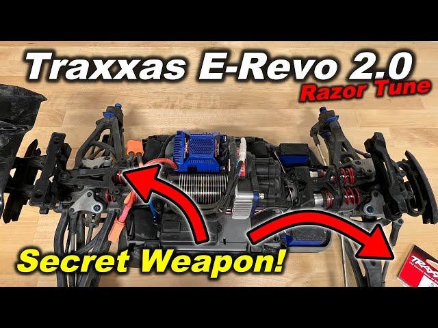 Traxxas E-Revo 2.0 Razor Tune - how to get it to handle GOOD! #razortuned